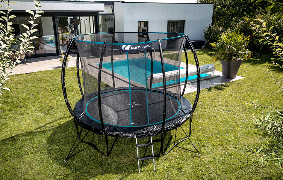 Trampolines de jardín sin muelles - Seguridad reforzada - Cornilleau